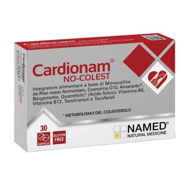 Named Cardionam No-Colest 30 δισκία
