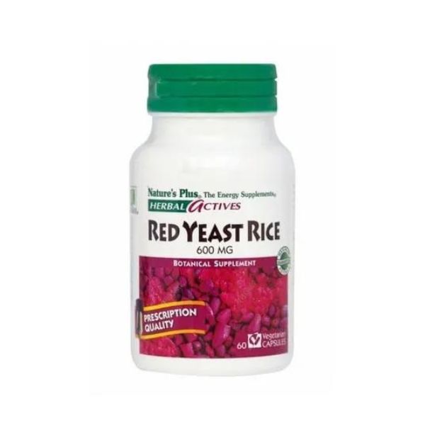 Nature's Plus Red Yeast Rice 600 mg 60 veg.caps