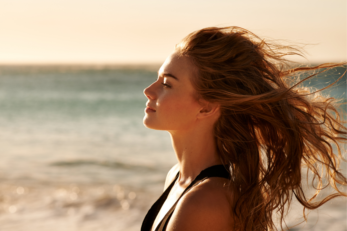 Hair sunscreen for shiny and healthy hair even in the summer