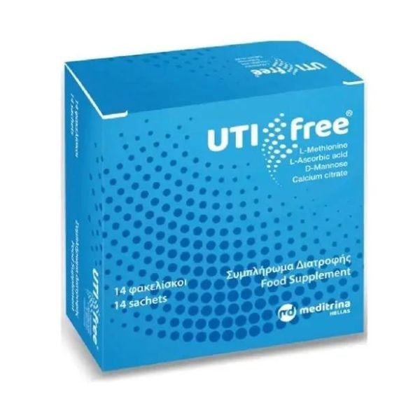 Meditrina UTI Free Dietary Supplement for the Urinary Tract 14 sachets