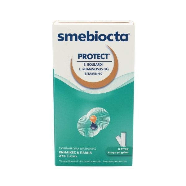 Ipsen Smebiocta Protect Probiotics & Vitamin C Tropical Fruit Flavour 8 sticks