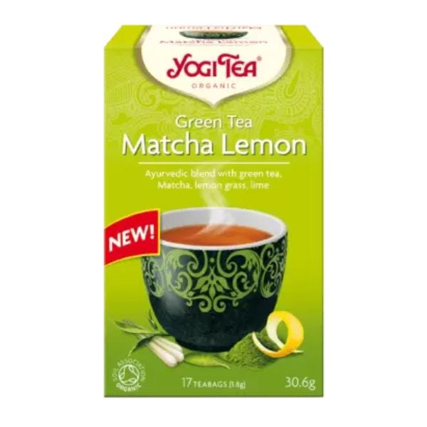 Yogi Tea Green Tea Matcha Lemon 30.6 gr