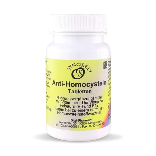 Metapharm Synosan Anti-Homocysteine 30 tabs