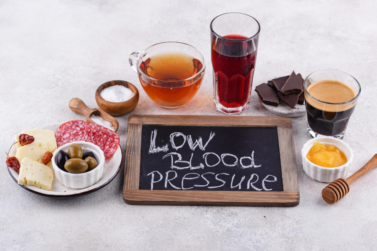 foods to raise low blood pressure