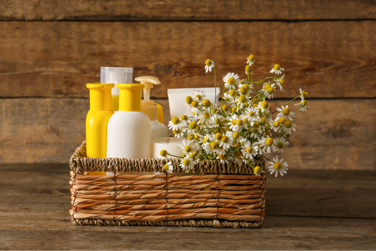 shampoos and lotions with chamomile