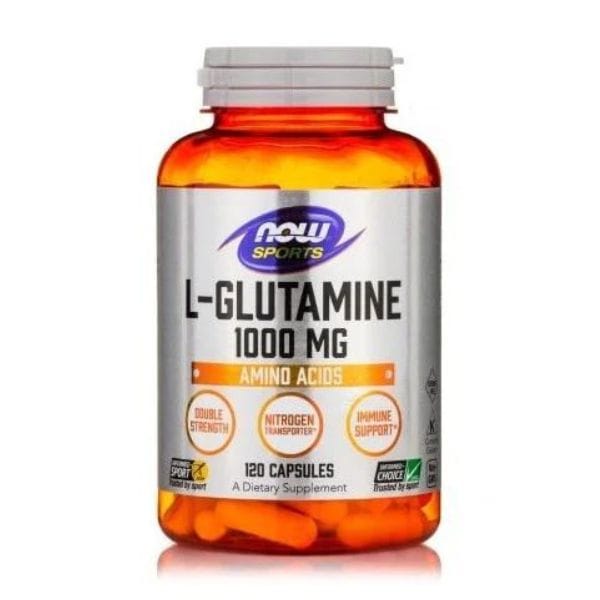 Now Sports L-Glutamine 1000 mg 120 caps
