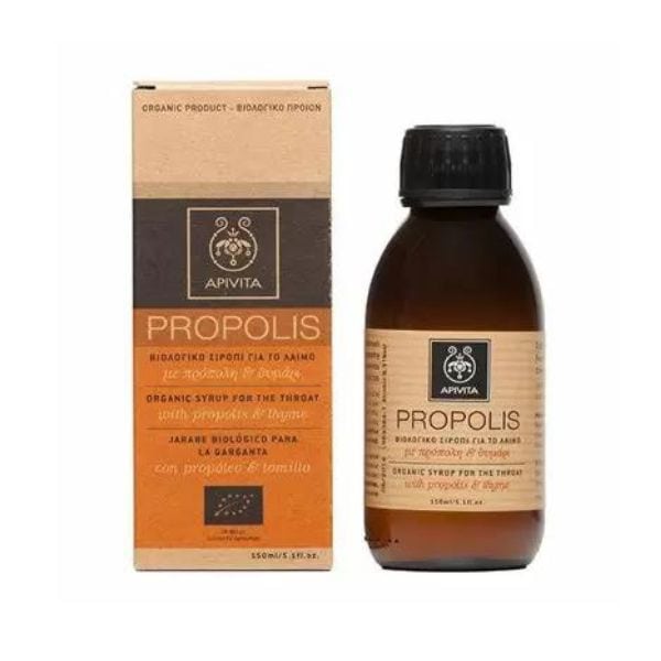 Apivita Propolis Organic Throat syrup propolis & thyme