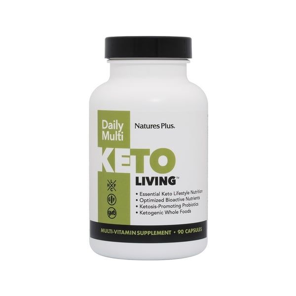 Nature's Plus KetoLiving Daily Multi-Vitamin 90 caps